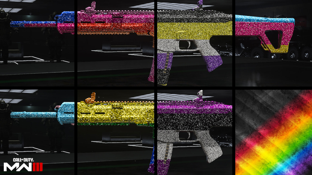 Call of Duty’s Pride Month Skins (Credit: Activision)