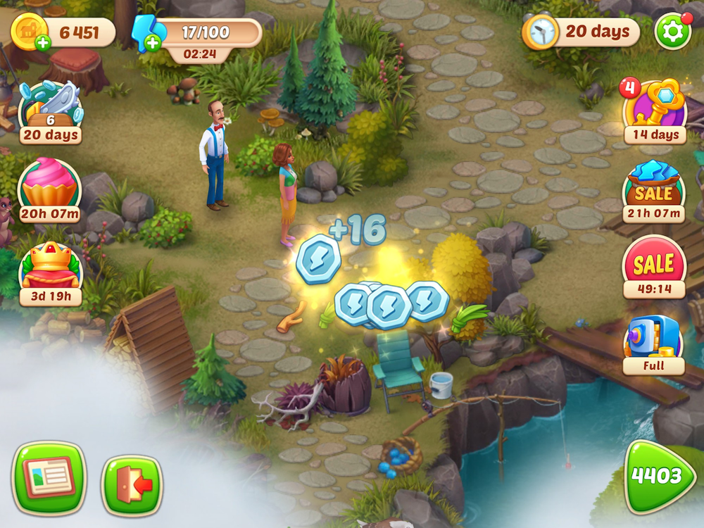 Homescapes introduced Call of the Wild, its first-ever tournament-type support event to a larger minigame event, which is also the longest tournament in the game to date.
