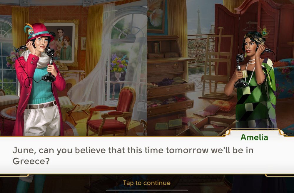 Players unlock new story content as they progress through the June’s Journey Travel Pass