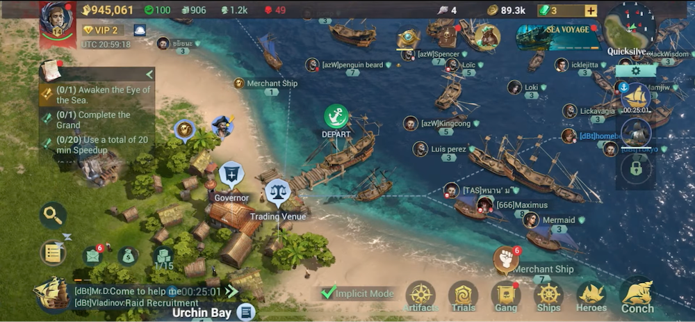 Sea of Conquest keeps scaling and hit the top GR 76 in February
