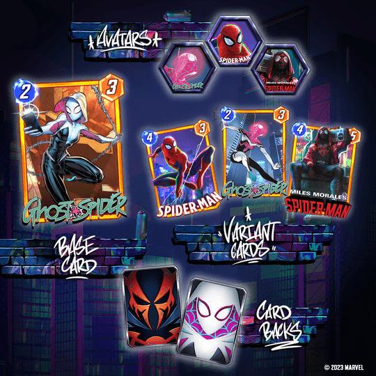 Spider-Versus Season Pass Rewards (Source: Marvel)
