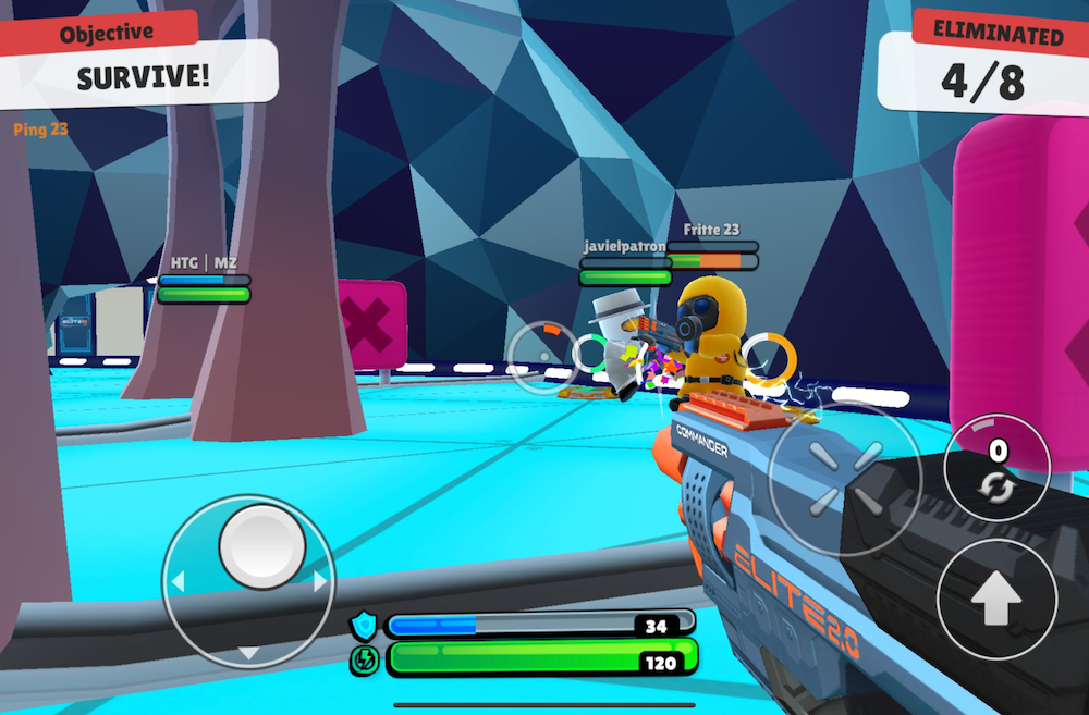 Stumble Guys x Nerf